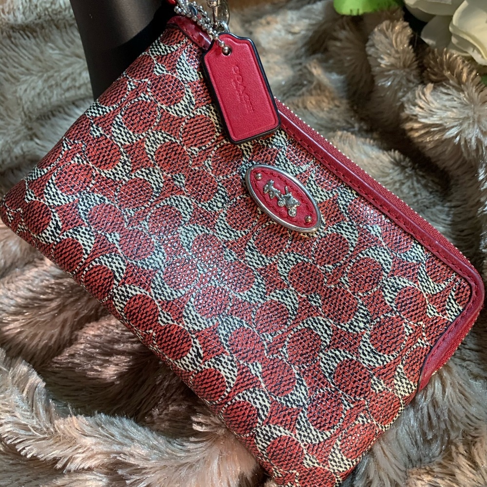 Coach wristlet